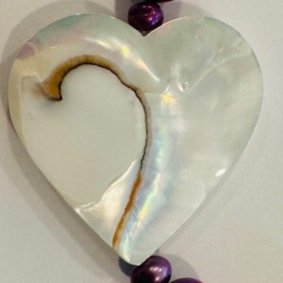 Sale - Fresh Water Pearls, Mother Of Pearl Elastic Bracelet - Picture 2 of 4